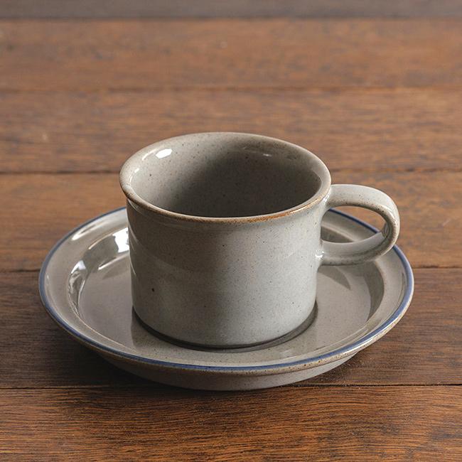 かもしか食器店 cafe カップ＆ソーサーセット 《同色2客セット