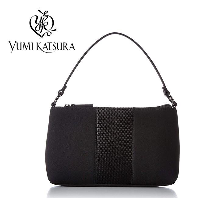 桂由美 ブラックフォーマルバッグ YKRE003 YUMI KATSURA(結婚式 桂由美 ブラックフォーマルバッグ YKRE003 YUMI KATSURA(結婚式