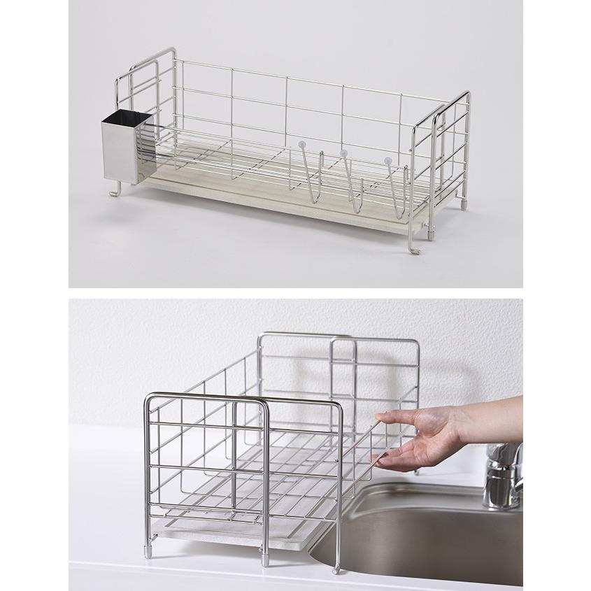 KAWAKI 水切りラック スライドタイプ MM-700088(水切りラック シンク上