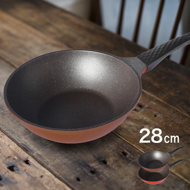 カーリングストーンフライパンネオ 28cm コーティングフライパン Ih対応 ガス対応 両用 シンプル 大きめ 大型 サイズ Ka917 キレイスポット 通販 Yahoo ショッピング