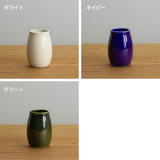 かもしか花卉店 ベース S(花瓶 おしゃれ 陶器 筒形 フラワーベース