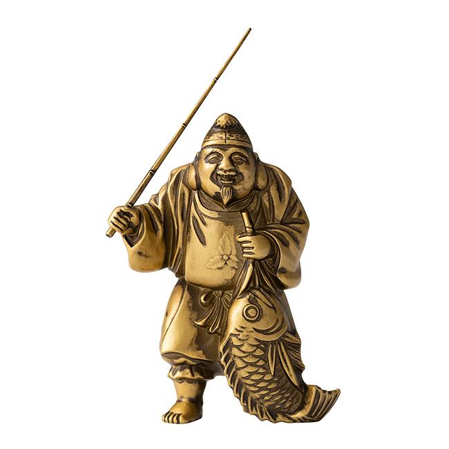 銀雅堂 七福神 恵比寿(縁起物 置物 恵比寿様 商売繁盛 贈り物 開運