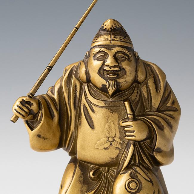 銀雅堂 七福神 恵比寿(縁起物 置物 恵比寿様 商売繁盛 贈り物 開運