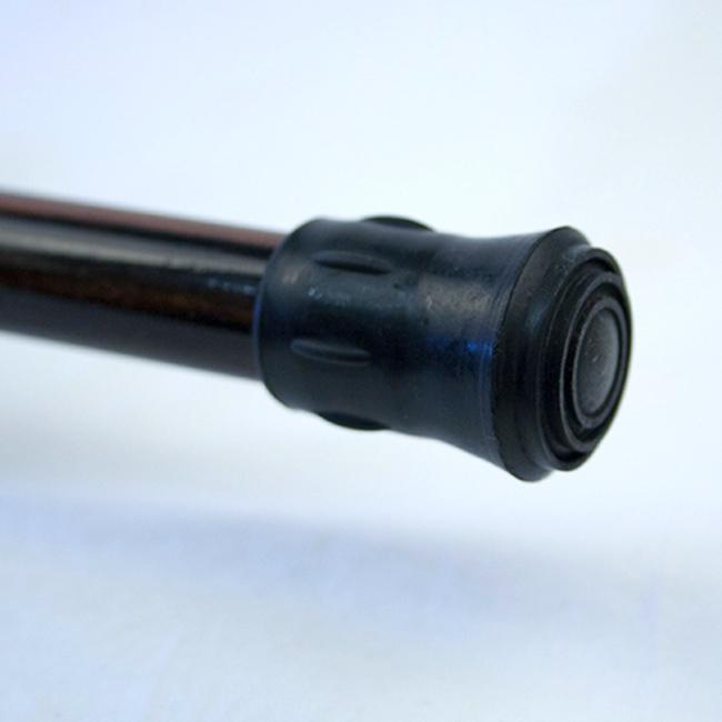 黒檀のシルバーステッキ(日本製 黒檀 杖 おしゃれ ステッキ 女性 男性