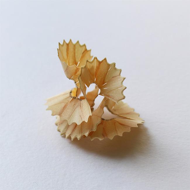 Cohana 寄木細工のえんぴつ削り(手芸 鉛筆削り 手動 ミニ おしゃれ