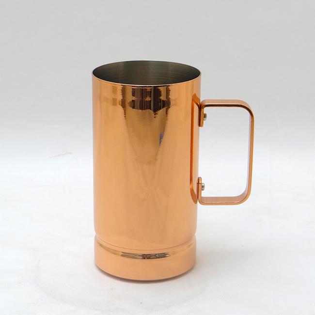 新光堂 COPPER100 純銅ストレートマグ(銅 マグカップ 燕三条