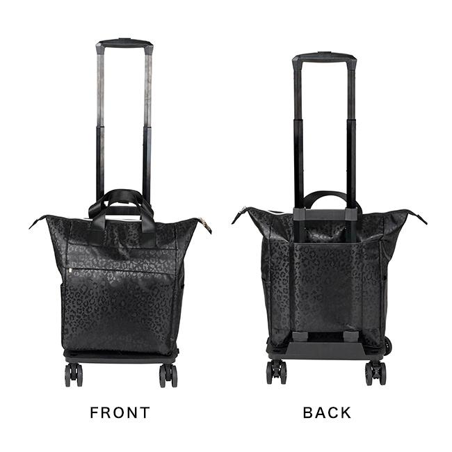 cocoro コ・コロ 4輪カート レオパード 18L ブラック 560501(買い物