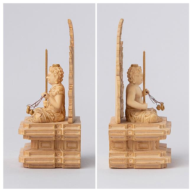 極小仏 武田不動尊(武田信玄 不動明王 不動明王像 不動明王仏像 ミニ