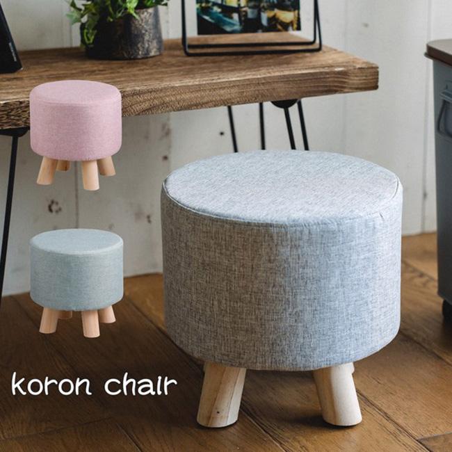 コロン チェア(スツール おしゃれ かわいい 木製 椅子 イス いす