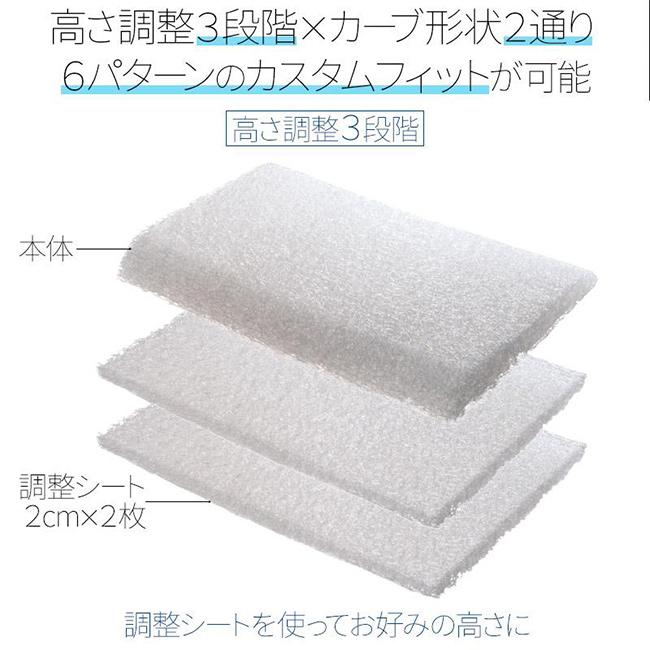 good 3 pillow グッスリーピロー(高反発 枕 洗える 高齢者 まくら