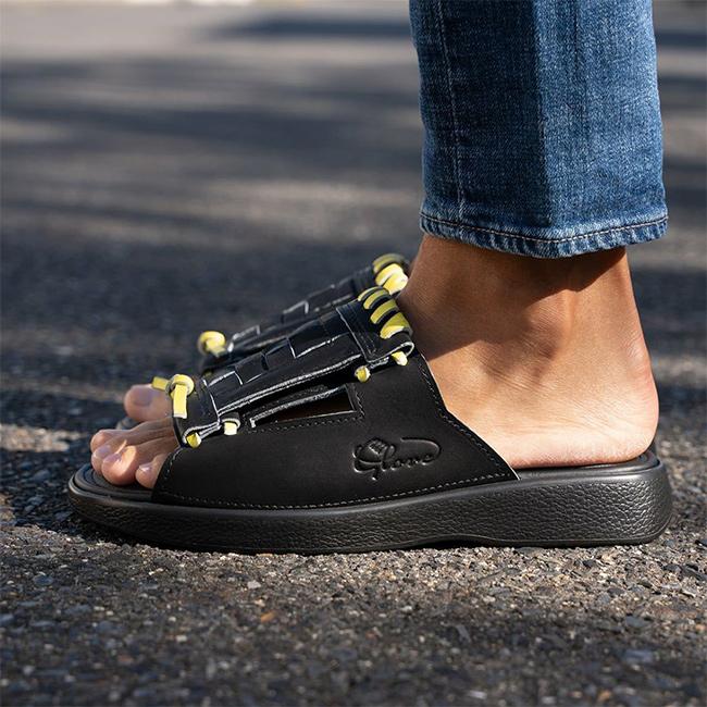 GLOVE SANDAL グローブサンダル ブラック(レザーサンダル メンズ