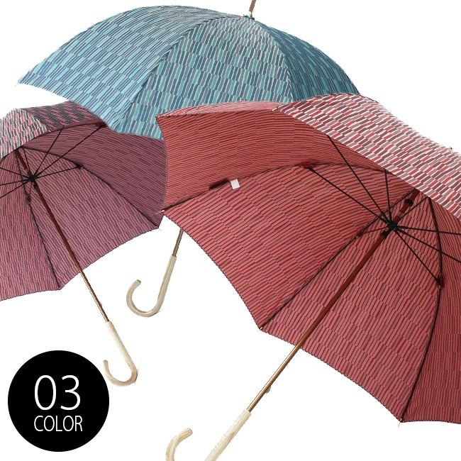 槙田商店 ノルディックジャガード 長傘 枝 傘 雨傘 おしゃれ レディース 8本骨 60cm 1 2w Ma586 キレイスポット 通販 Yahoo ショッピング