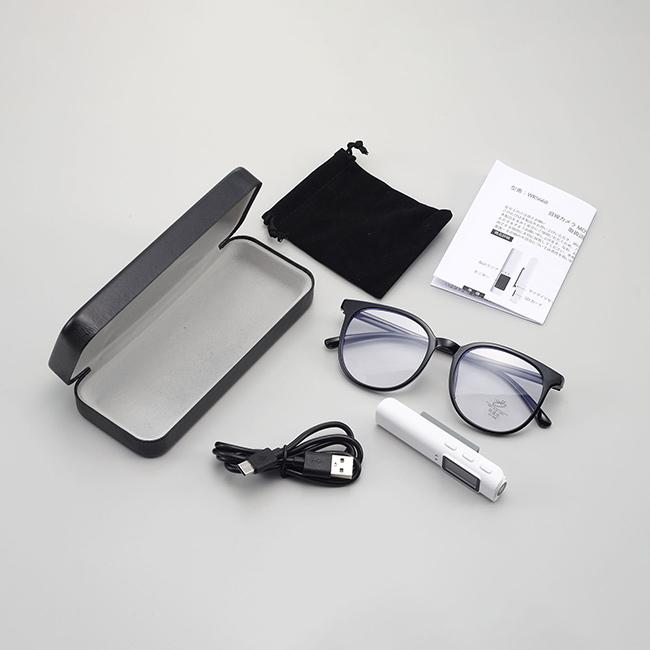 目線カメラ MOVEYE(高画質 小型カメラ メガネ 装着 カメラ 録画 眼鏡