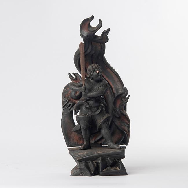 巖殿山雲巖禅寺開眼供養 宮本武蔵 不動明王立像 1／2サイズ(不動明王