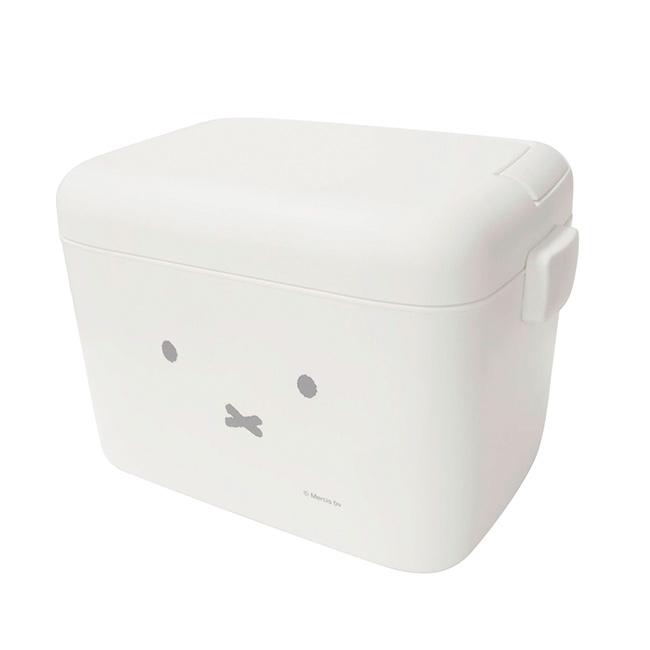 miffy ミッフィー 中仕切り付き 収納ケース(収納ボックス ふた付き