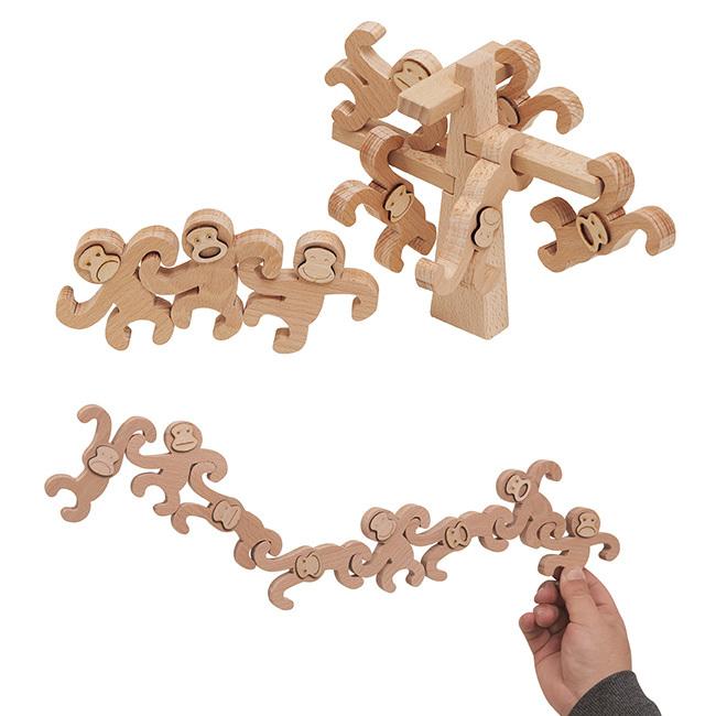 Mocco モッコ ぶら下がりお猿だョ 全員集合 Nh 05 おもちゃ 猿 サル 木 女の子 男の子 知育玩具 3歳 3才 木製 知育 即納 Mo428 キレイスポット 通販 Yahoo ショッピング