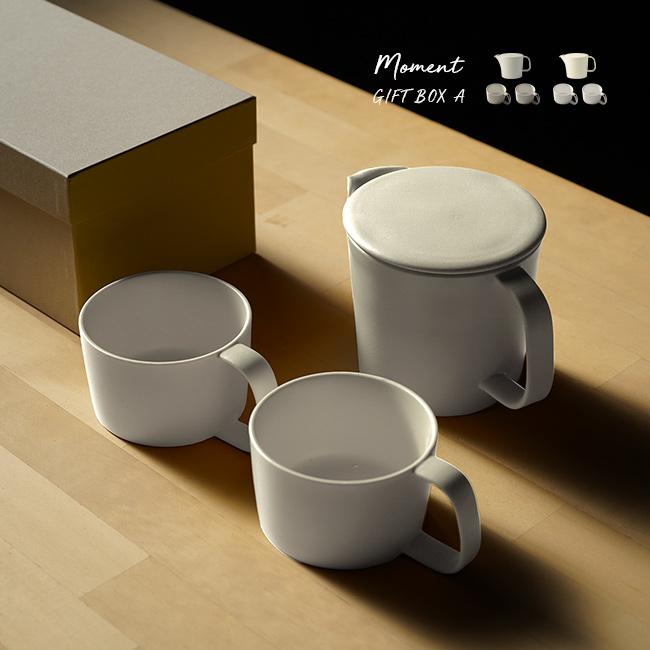 KONARE moment GIFT BOX A(モーメント ポット 470ml カップ 235ml