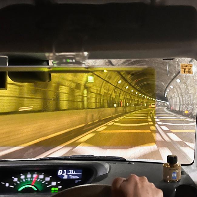 ナイトドライバー(夜間 カーサンバイザー 車用 サンバイザー ギラつき