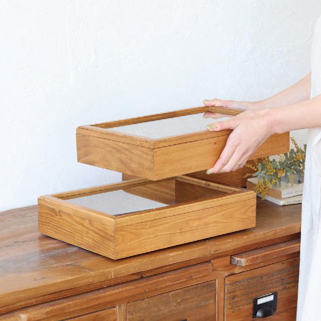 NEIN MARKE ナインマーケ パインスタッキング アクセサリーケース S