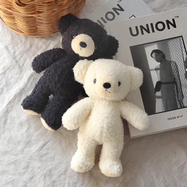 【本日最終！1時間限定】【正規品】作家ぬいぐるみ mei ふかふかくまさん 日本製 くまのぬいぐるみ クマのフカフカ Mサイズ(くま ぬいぐるみ