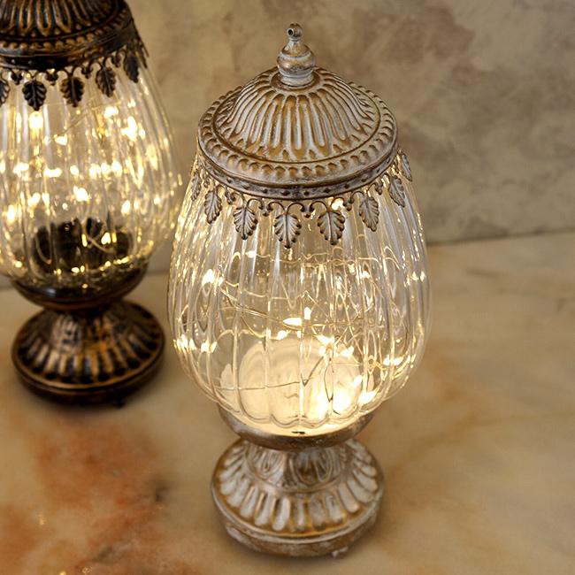 New Loire ロワール LED ランタンスタンド(アンティーク LEDランタン  