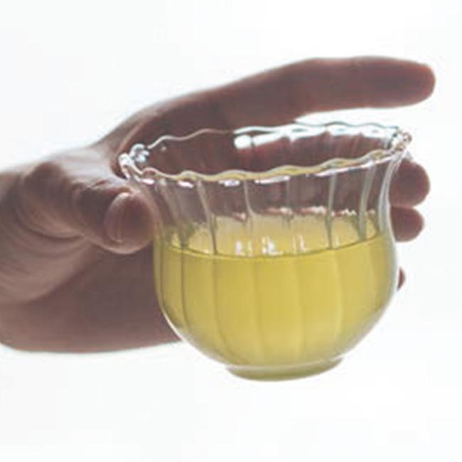 Pukuri ぷくり 湯のみ ＃5115 《2個セット》(湯のみ ペア 夫婦 2個 セット かわいい ガラス おしゃれ 透明 耐熱ガラス) 即納 |  | 01