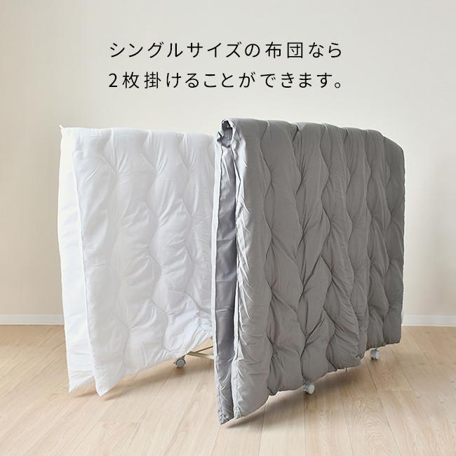 布団も干せる押入れ布団収納 幅75cm(布団 収納ワゴン 押し入れ 布団