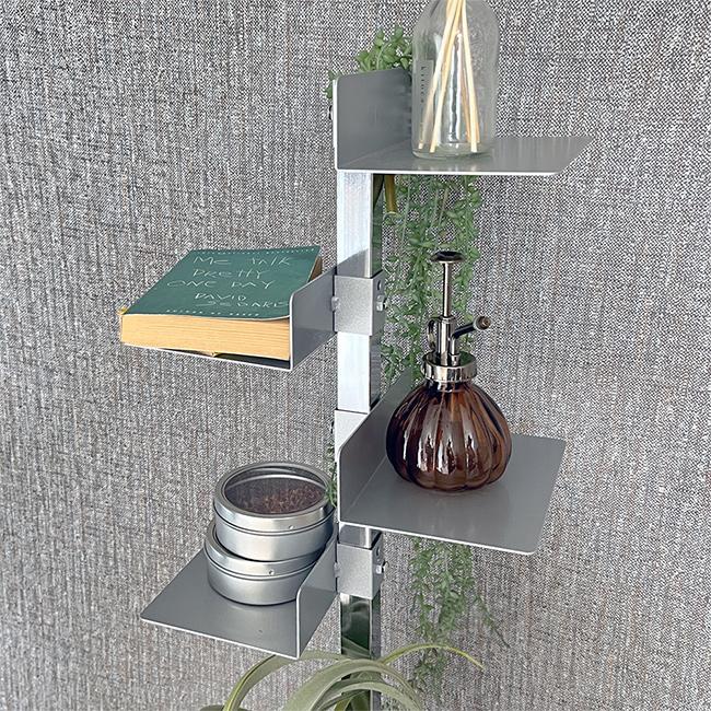 ブックタワー プレミアムタイプ 10段 DS145SV(見せる 本棚 スリム