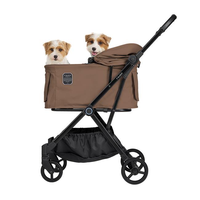 FikaGO LITE フィカゴー ライト(ペットカート 折りたたみ 小型犬 多頭