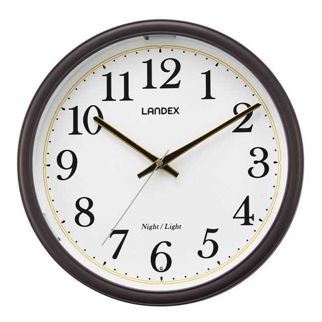 Landex ランデックス ヨクテラス(壁掛け 電波時計 アナログ 壁掛け電波