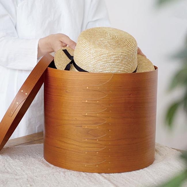 シェーカーラウンドボックス L(シェーカーボックス 木製 収納箱 収納