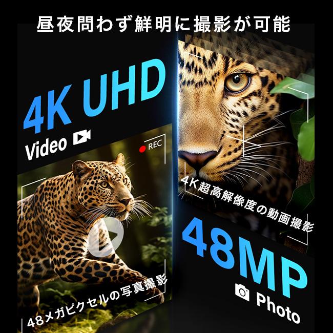 録画ができる 180°回転式レンズ暗視双眼鏡(双眼鏡 カメラ付き 暗視