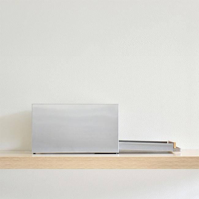 rootis ルーティス bokula ボクラ トースターラック UD30(トースター 下 ラック 足立製作所 日本製 トースター下 収納) メーカー直送の画像