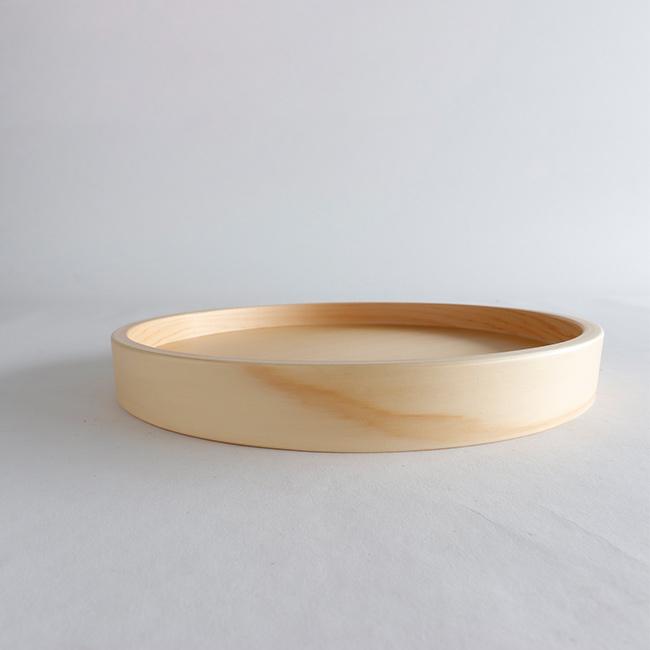 SALIU×木曽駒印 わっぱぼん 小(お盆 おぼん トレー 丸 型 曲げ