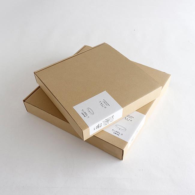 SALIU×木曽駒印 わっぱぼん 小(お盆 おぼん トレー 丸 型 曲げわっぱ