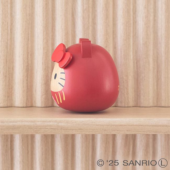 サンリオ 木製だるま ハローキティ SWD1(キティ 木製 だるま かわいい