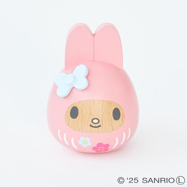 サンリオ 木製だるま マイメロディ SWD2(sanrio だるま マイメロ