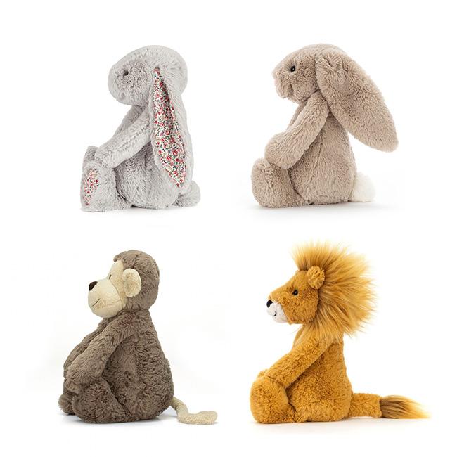 ジェリーキャット ぬいぐるみ Mサイズ(うさぎ さる Jellycat m