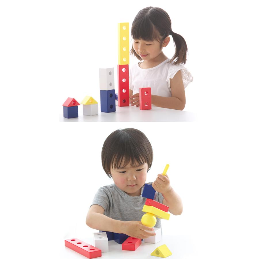シャオール コロンブスのつみき バランスセット 対象年齢1 5歳 つみき 積み木 1歳 知育 知育玩具 知育効果 色 色つき Si427 キレイスポット 通販 Yahoo ショッピング
