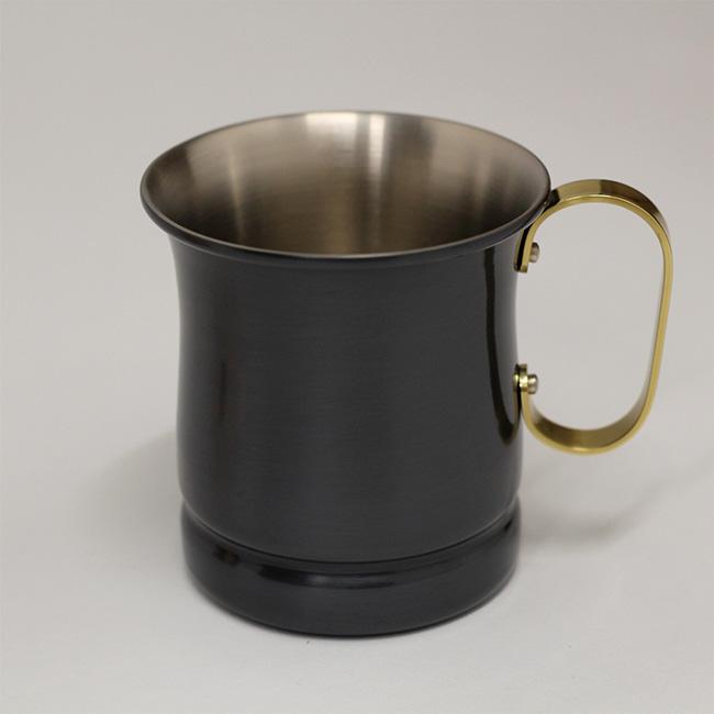 新光堂 純銅 ビアマグ 黒銅仕上げ 12oz 340ml 《2個》(銅 マグカップ 