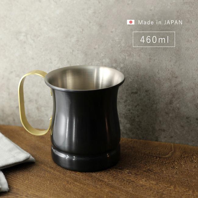 新光堂 純銅 ビアマグ 黒銅仕上げ 16oz 460ml S-586BL(銅 マグカップ