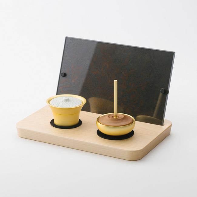 【新品訳あり】 Sotto スタンダードセット(仏具セット ミニ おりん かわいい ペット 仏具 おしゃれ おりん棒 おりんを鳴らす棒 小物) 1-2W 【3939575022】(20812円)