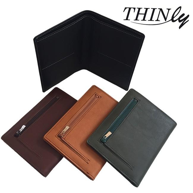 THINly スィンリー カードをたくさん入れても薄い財布NEXT 小銭入れ