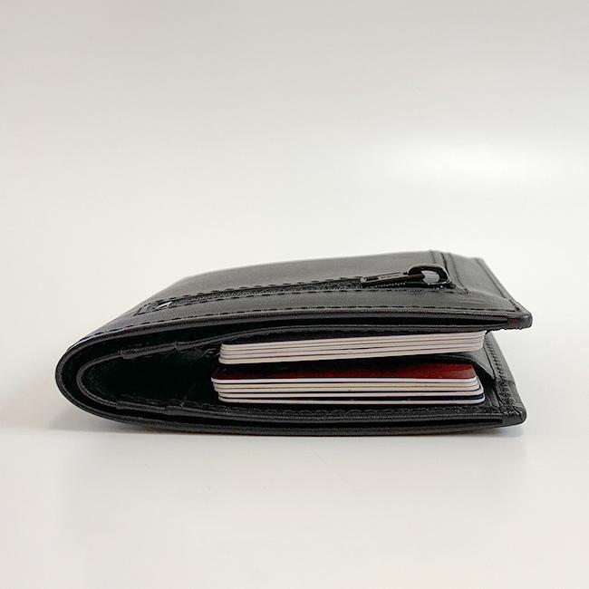 THINly スィンリー カードが10枚入る薄い手の平財布 小銭入れ付き(二