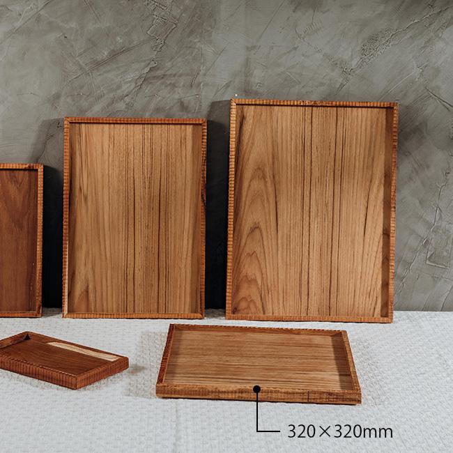 しょうぶ学園　木のトレー しょうぶ学園 木のトレー