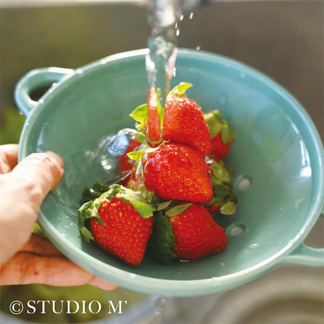 studio m' スタジオエム ベリーボウル(スタジオm 水切り ボウル ボール
