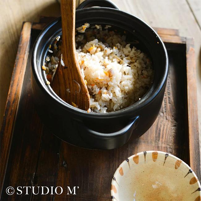 studio m' スタジオエム ナヴァラン 6号 深鍋(土鍋 浅い 浅め 調手鍋