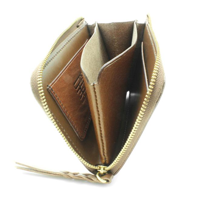 粋 sui 巾 栃木レザー L字ファスナー ウォレット SU-W-006C(L字ファスナー財布 ミニ メンズ レディース 革 おしゃれ コンパクト 小さい 小さな 財布 小銭入れ 財布革 ケース) 1-2W 粋 sui 巾 栃木レザー L字ファスナー ウォレット SU-W-006C(L字