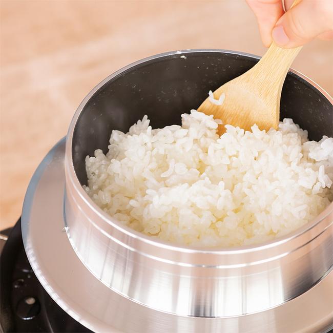 炊飯鍋 ガス火専用 謹製 釜炊き三昧 2合炊き(羽釜 かまどご飯釜 ご飯釜