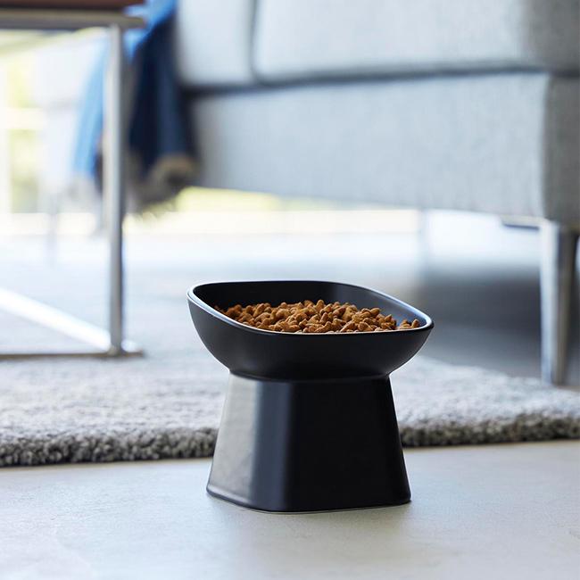 tower タワー 食べやすい高さ 陶器 ペットフードボウル 斜めトール(エサ皿 猫 犬 ペット用品 ペットフード ネコ イヌ)｜kireispot｜05